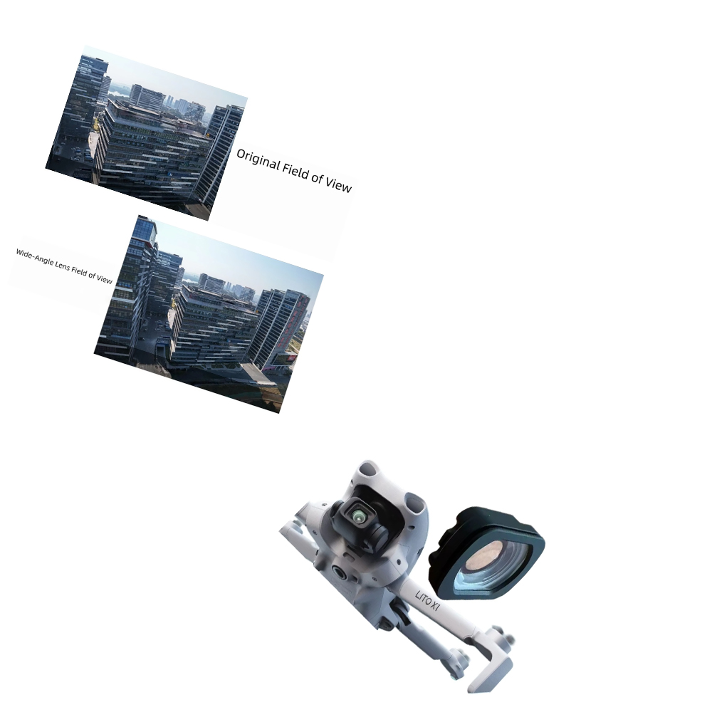 Drone Camera Wide Angle - Lente gran angular para DJI Lito