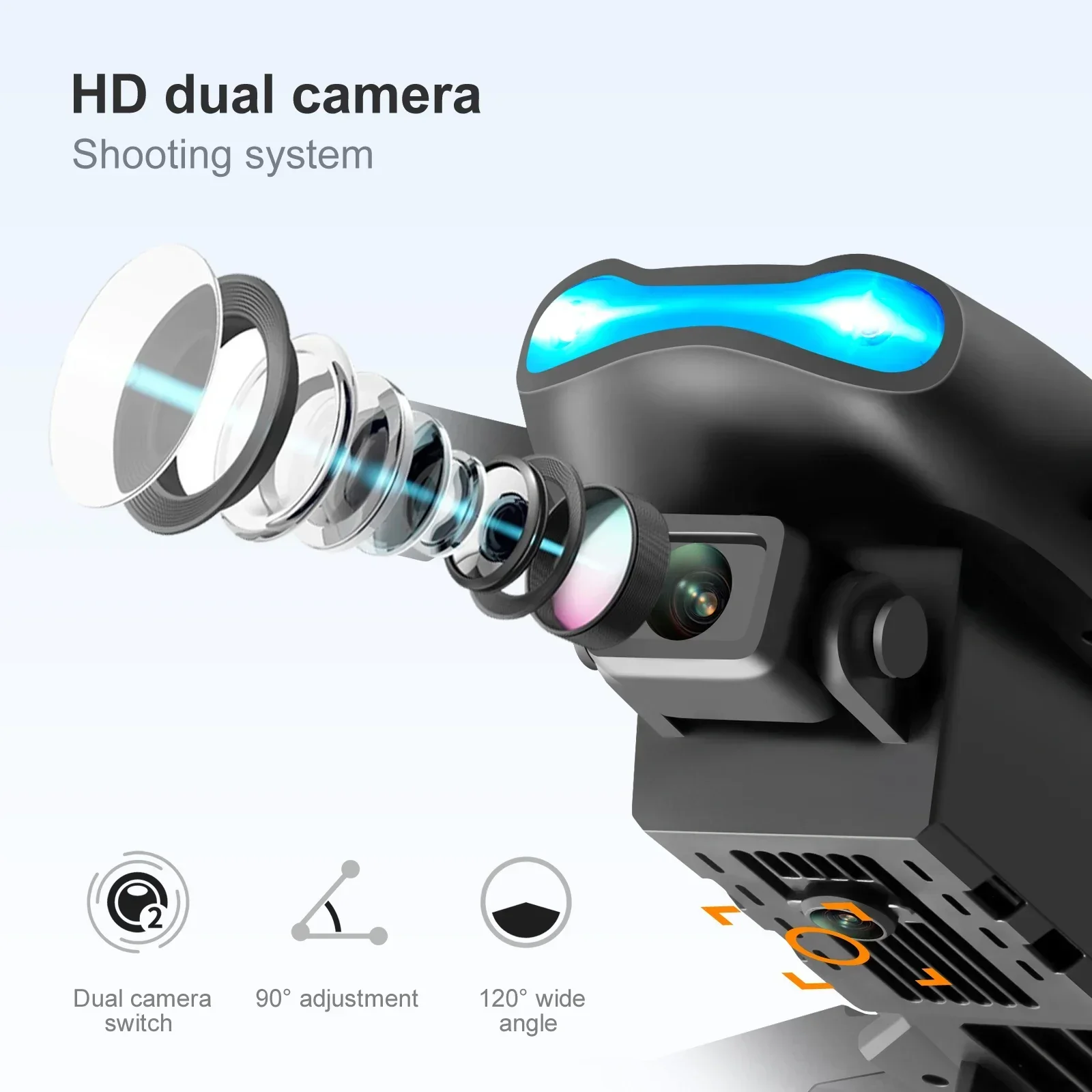 Nuevo Dron E99 Pro HD 4K con c - Drone Camera 4K reseña y precio