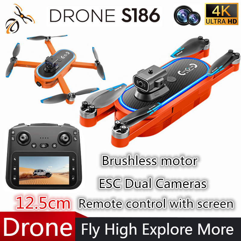 2025 S186 Drone profesional 4K - Drone Camera Professional reseña y precio