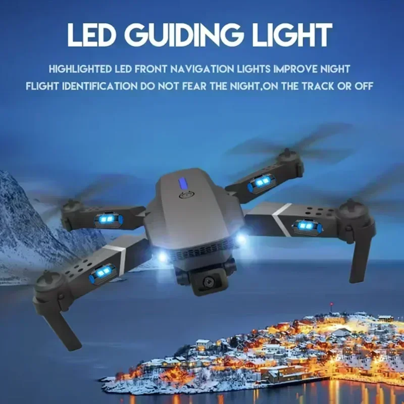 E88 Pro WIFI FPV Drone gran an - Drone Camera Professional reseña y precio