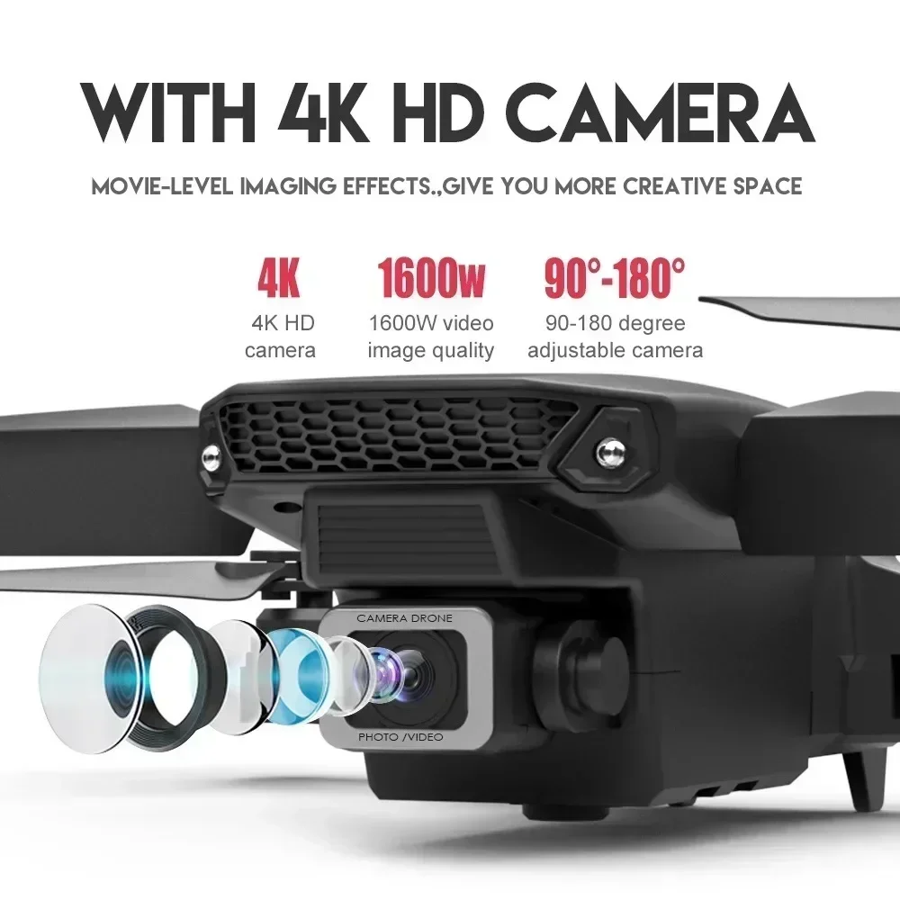 E88 Pro WIFI FPV Drone gran an - Drone Camera Professional reseña y precio