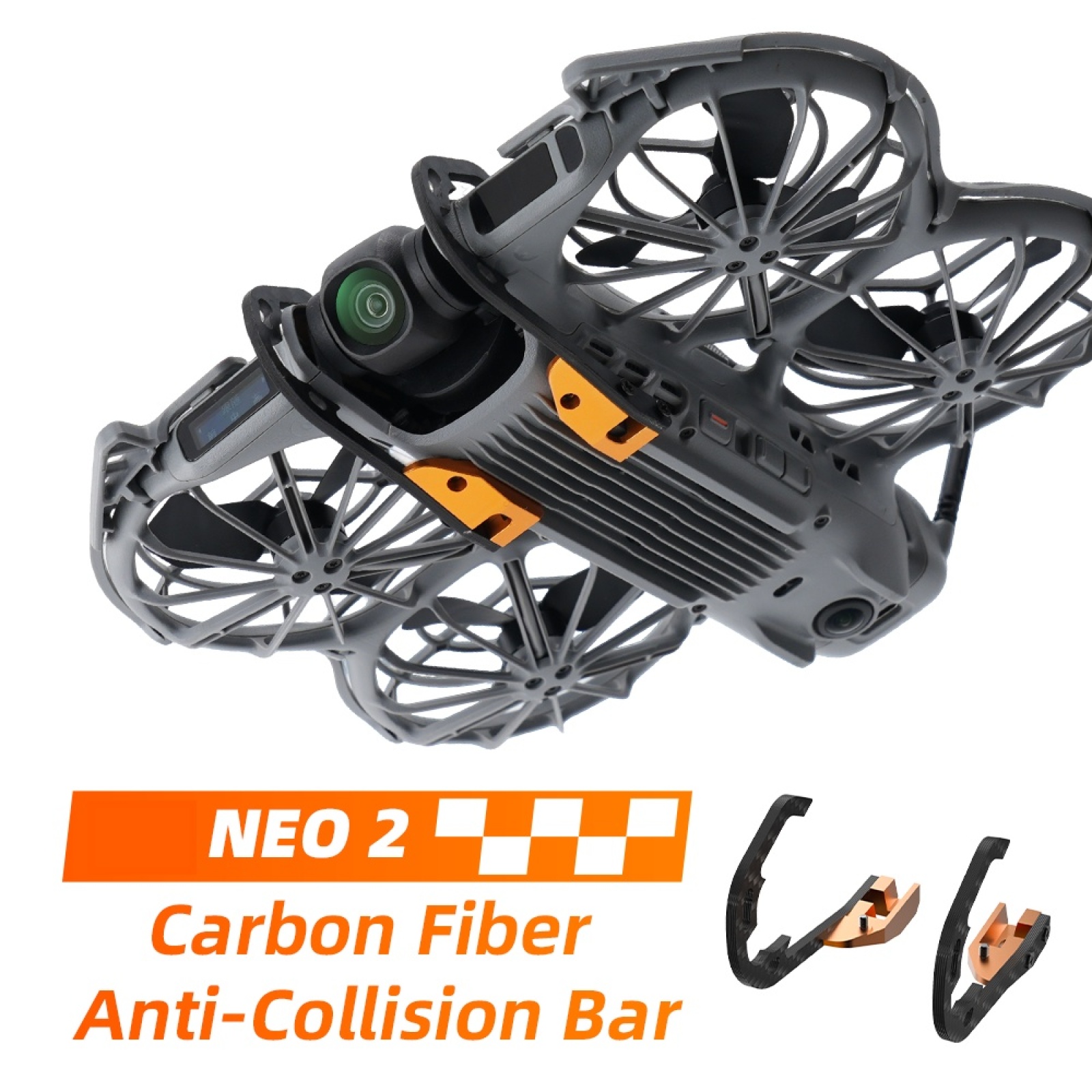 Barra de protección de cardán  - Drone Camera Case reseña y precio