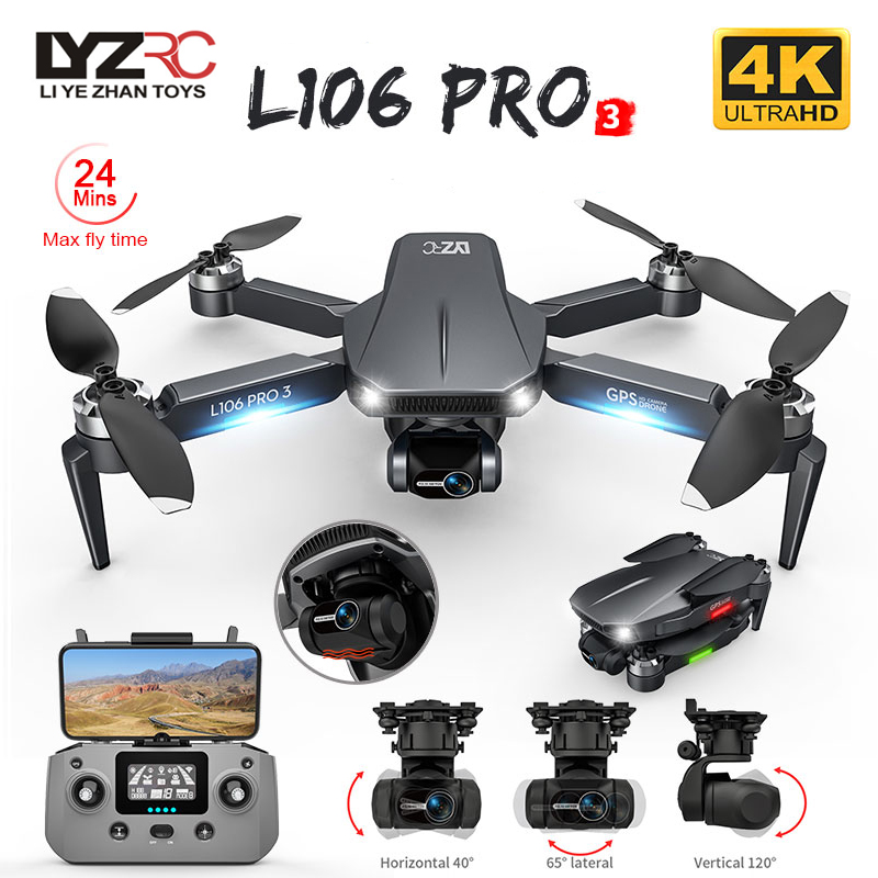 L106 Pro 3 Drone 5G WIFI FPV p - Drone Camera Professional reseña y precio