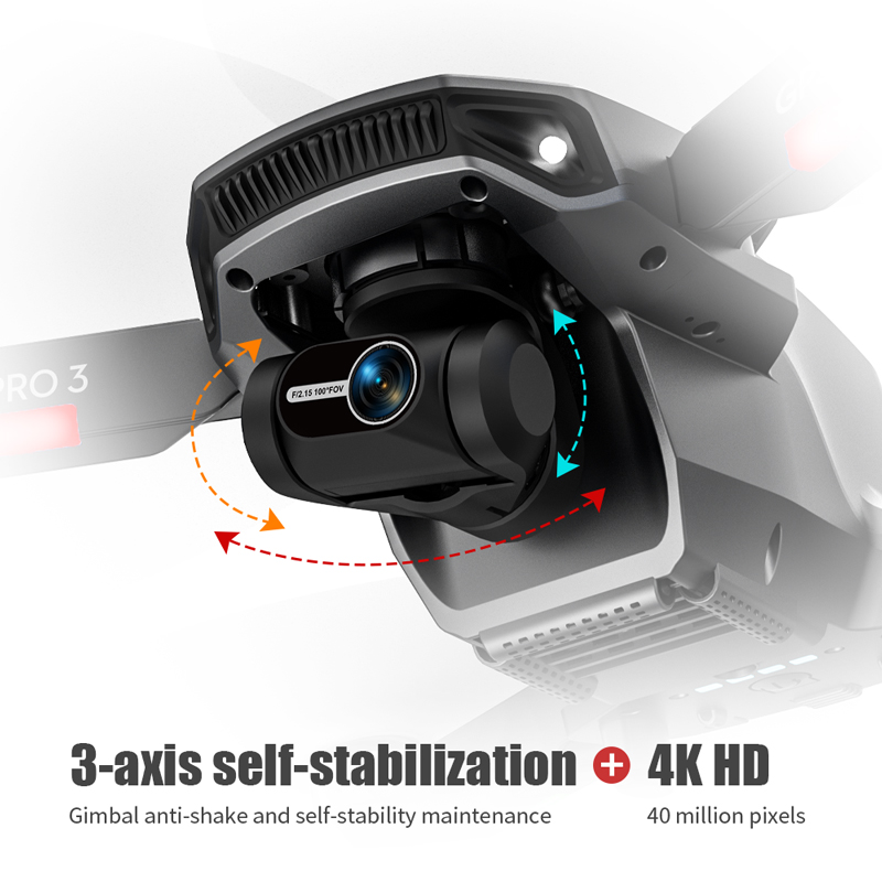 L106 Pro 3 Drone 5G WIFI FPV p - Drone Camera Professional reseña y precio