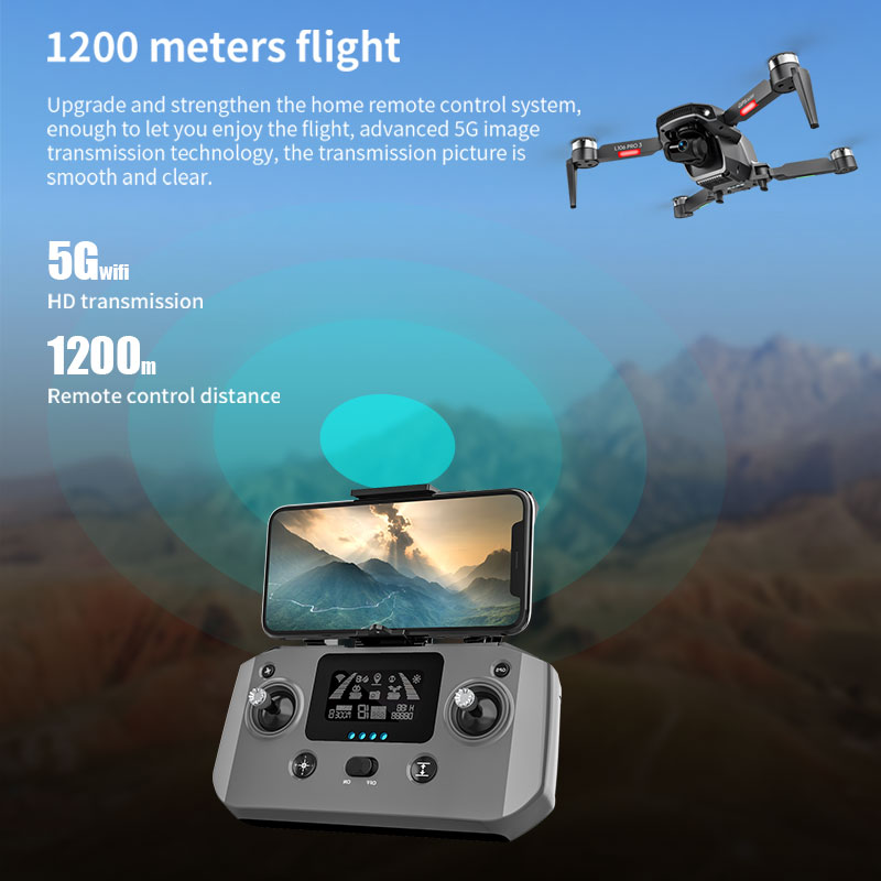 L106 Pro 3 Drone 5G WIFI FPV p - Drone Camera Professional reseña y precio